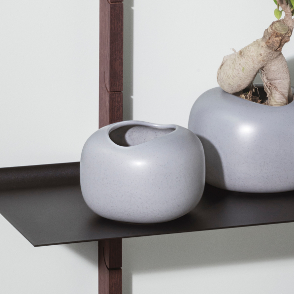 EVA SOLO Stone 16 cm - doniczka / osłonka na kwiaty ceramiczna