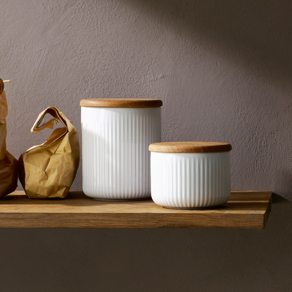 EVA TRIO Legio Nova 0,7 l - pojemnik na produkty sypkie porcelanowy z pokrywką