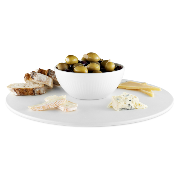 EVA TRIO Legio Nova 34,5 cm - talerz do serwowania przekąsek z miseczką porcelanowy
