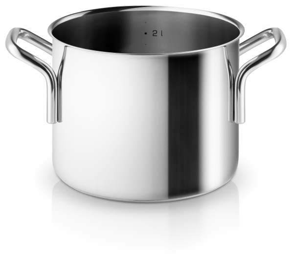 EVA TRIO Steel Line 2,2 l - garnek ze stali nierdzewnej