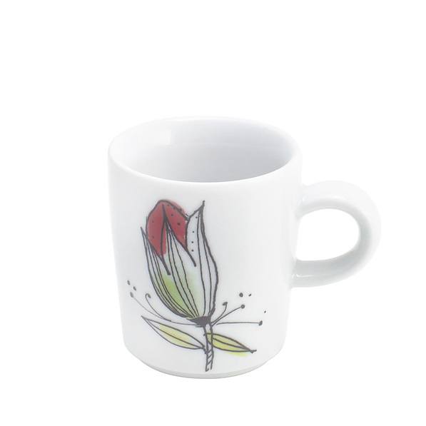 KAHLA Senses Flower 90 ml biała - filiżanka do espresso porcelanowa 