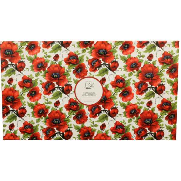 Filiżanki do kawy i herbaty porcelanowe ze spodkami DUO LINA 280 ml 6 szt.