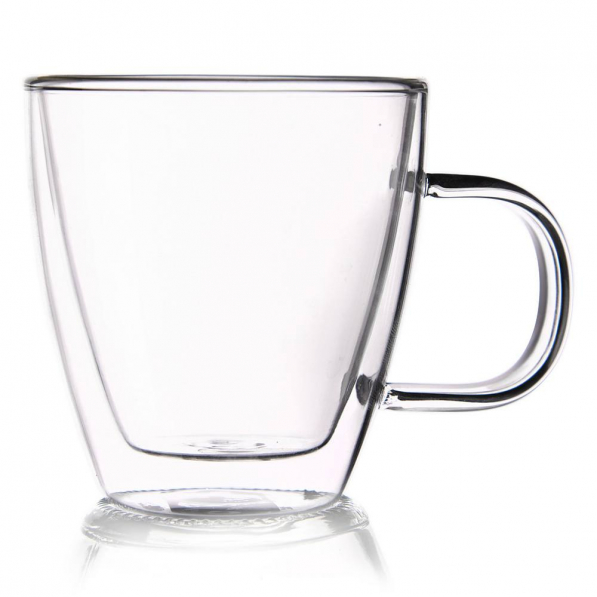Filiżanki do kawy i herbaty termiczne z podwójnymi ściankami szklane THERMAL CUP 180 ml 6 szt.