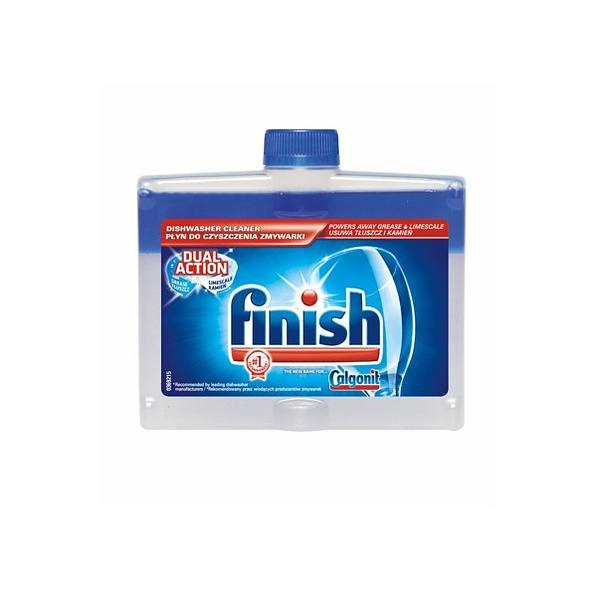 FINISH Dual Action 250 ml - płyn do czyszczenia zmywarki 