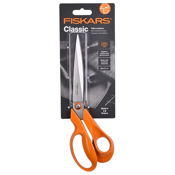 FISKARS Classic Capelli pomarańczowe - nożyczki krawieckie ze stali nierdzewnej 