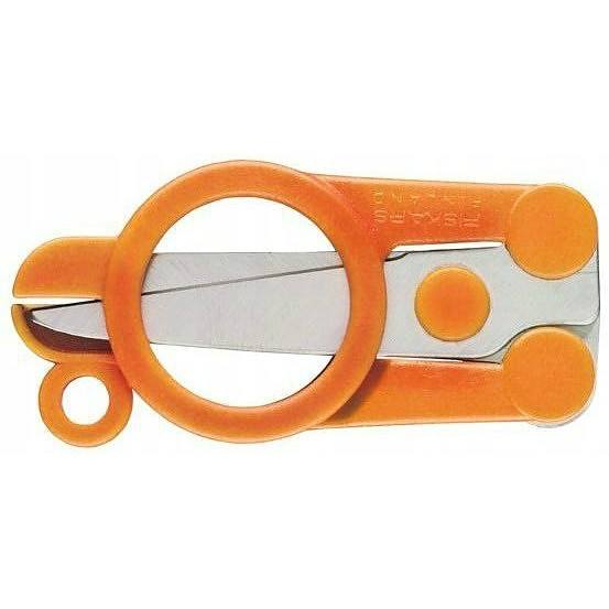 FISKARS Classic pomarańczowe - nożyczki biurowe składane ze stali nierdzewnej 