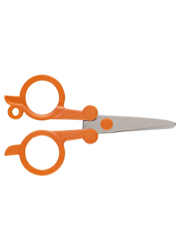 FISKARS Classic pomarańczowe - nożyczki biurowe składane ze stali nierdzewnej 