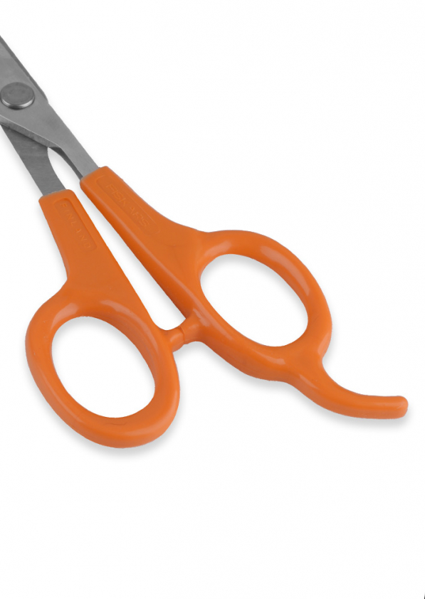 FISKARS Classic Rizos pomarańczowe - nożyczki fryzjerskie ze stali nierdzewnej 