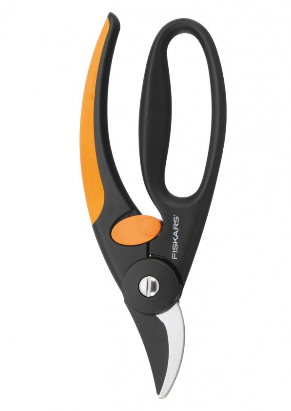 FISKARS Fingerloop P44 czarny - sekator ogrodowy nożycowy ręczny stalowy