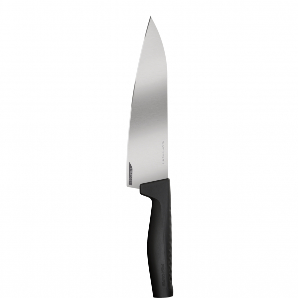 FISKARS Hard Edge 20,5 cm czarny - nóż szefa kuchni ze stali nierdzewnej