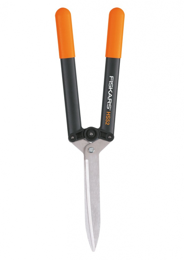 FISKARS PowerGear HS52 czarne - nożyce ogrodowe do żywopłotu dźwigniowe