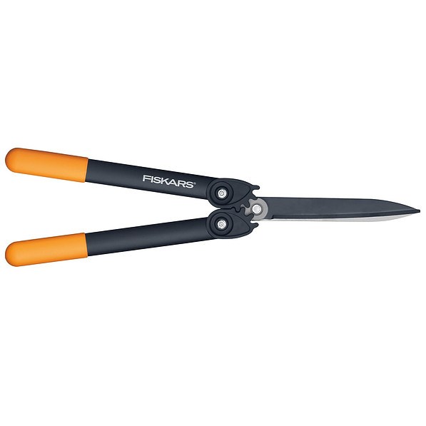 FISKARS PowerGear HS72 czarne - nożyce ogrodowe do żywopłotu dźwigniowe