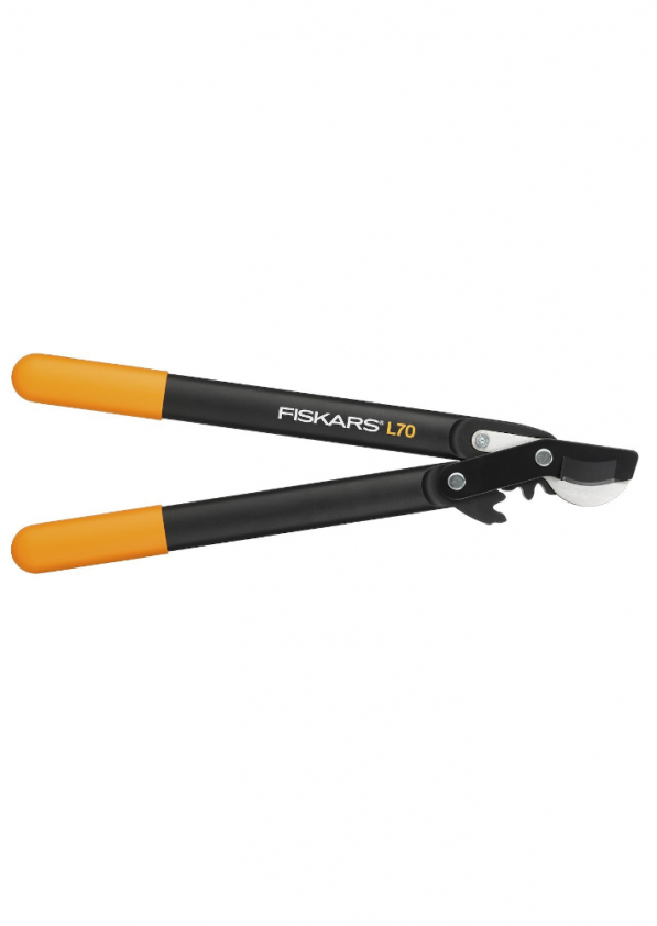 FISKARS PowerGear L70 S czarny - sekator ogrodowy nożycowy dwuręczny stalowy