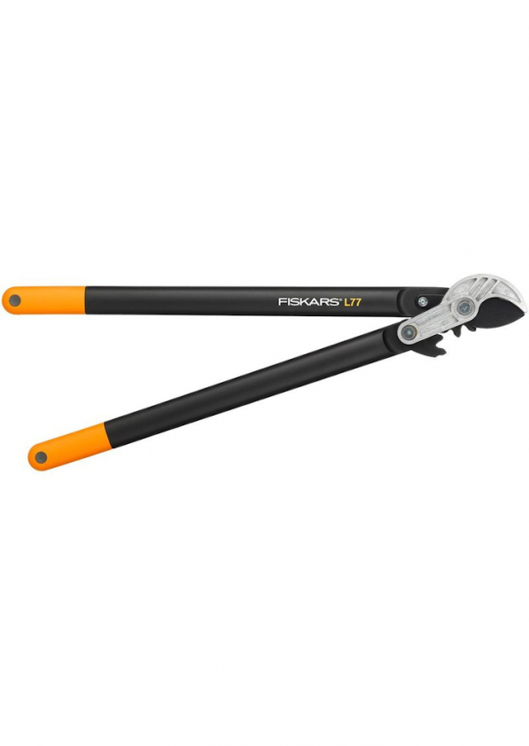 FISKARS PowerGear L77 L czarny - sekator ogrodowy kowadełkowy dwuręczny stalowy