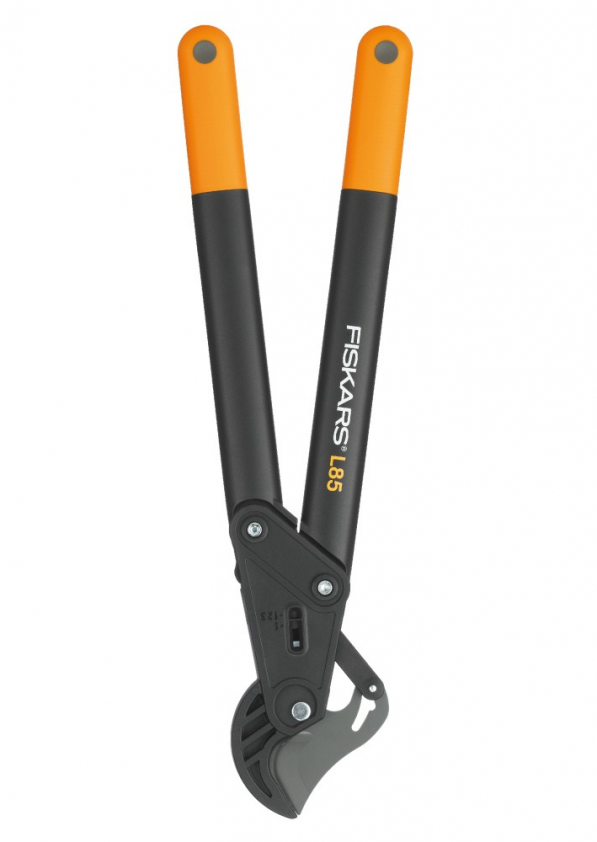 FISKARS Powerstep L85 M czarny - sekator ogrodowy kowadełkowy dwuręczny stalowy