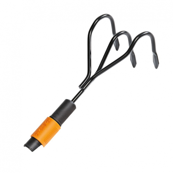 FISKARS QuikFit Cultivator czarny - kultywator stalowy