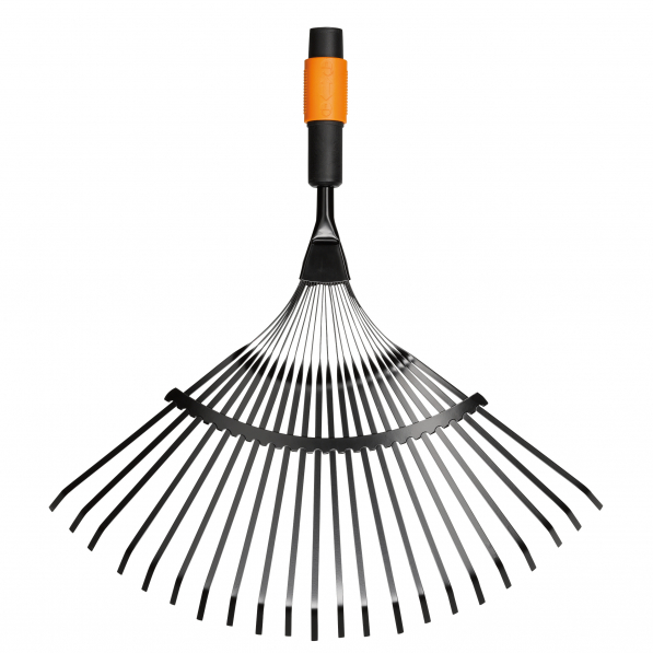 FISKARS QuikFit Leaf Rake XL czarne - grabie do liści stalowe