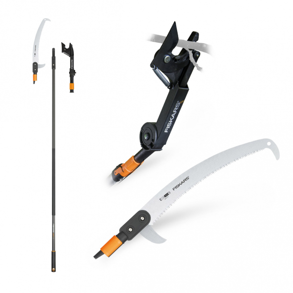 FISKARS QuikFit Shaft 3 el. - zestaw narzędzi ogrodowych