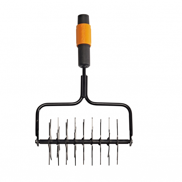 FISKARS QuikFit Spiker czarny - aerator obrotowy stalowy