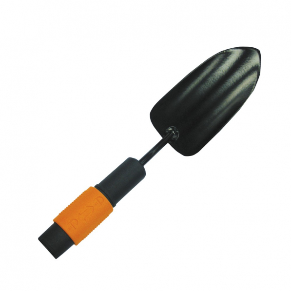 FISKARS QuikFit Trowel czarna - łopatka stalowa