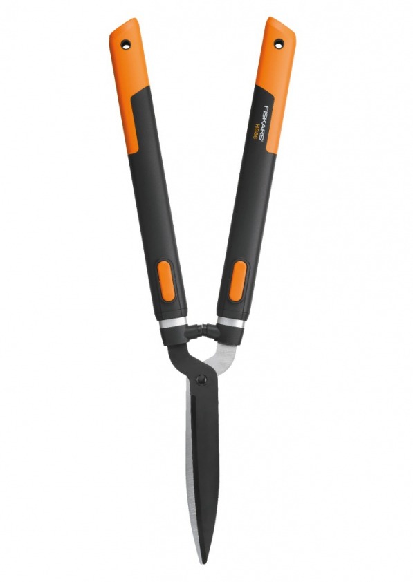 FISKARS SmartFit HS86 czarne - nożyce ogrodowe do żywopłotu dźwigniowe