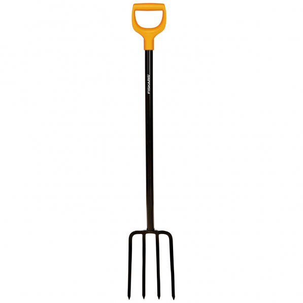 FISKARS Solid Garden Fork czarne - widły do kopania stalowe