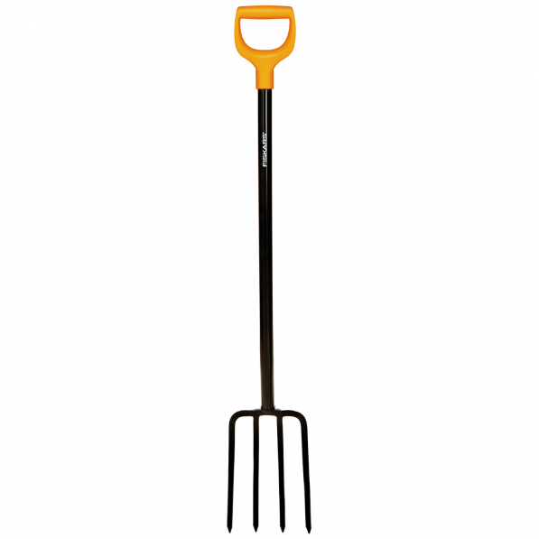 FISKARS Solid Garden Fork czarne - widły do kopania stalowe