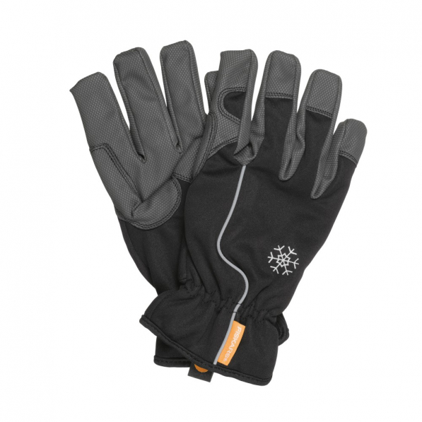 FISKARS Winter Gloves 10 czarne - rękawiczki ogrodowe zimowe