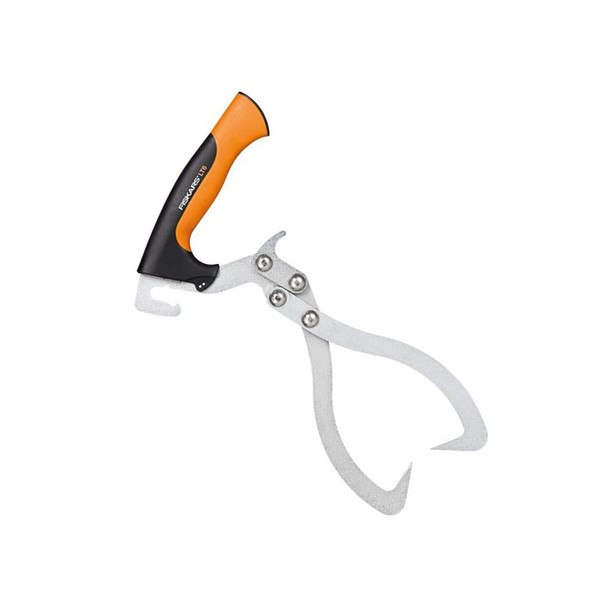 FISKARS WoodXpert LT6 srebrne - kleszcze / szczypce do pni stalowe