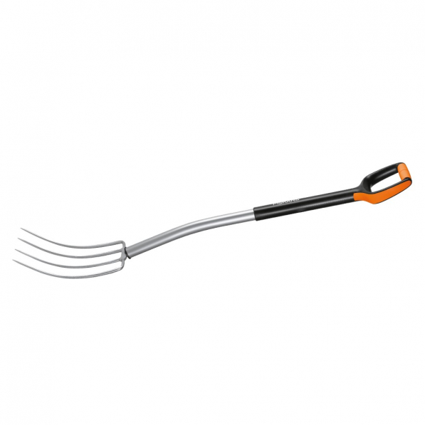 FISKARS Xact Composting Fork szare - widły do kompostu stalowe