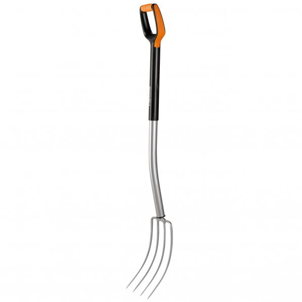 FISKARS Xact Composting Fork szare - widły do kompostu stalowe