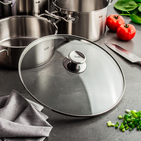 FISSLER 32 cm - pokrywka szklana