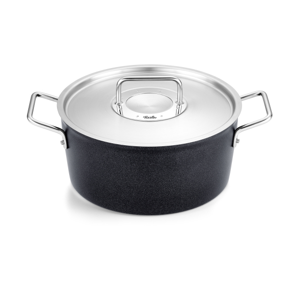 FISSLER Adamant 24 cm - garnek aluminiowy z pokrywką