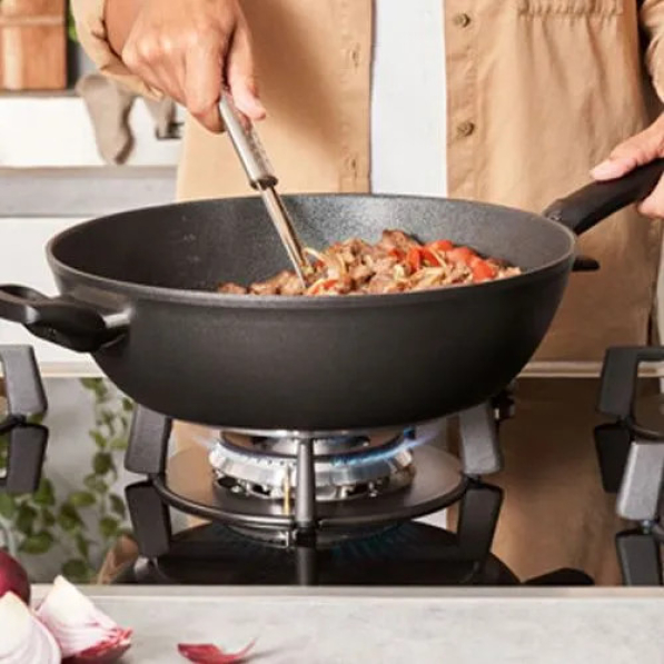 FISSLER Adamant 30 cm - patelnia / wok nieprzywierający