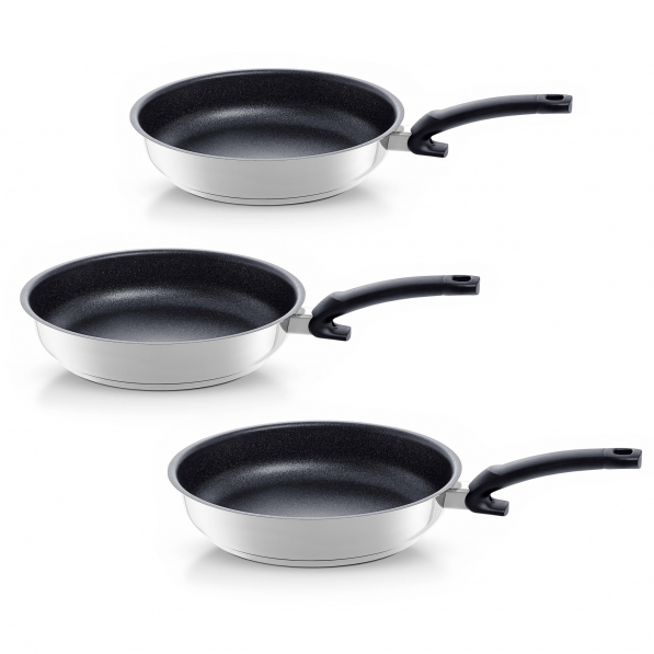 FISSLER Adamant Premium 3 szt. - patelnie nieprzywierające