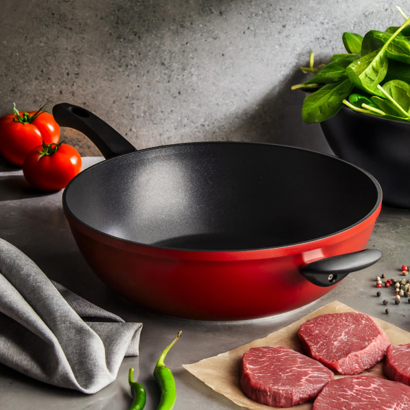 FISSLER Cenit 32 cm - patelnia / wok nieprzywierający