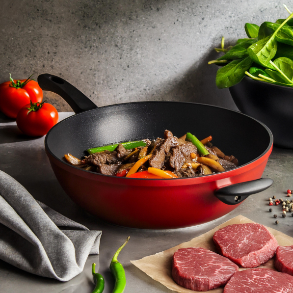FISSLER Cenit 32 cm - patelnia / wok nieprzywierający