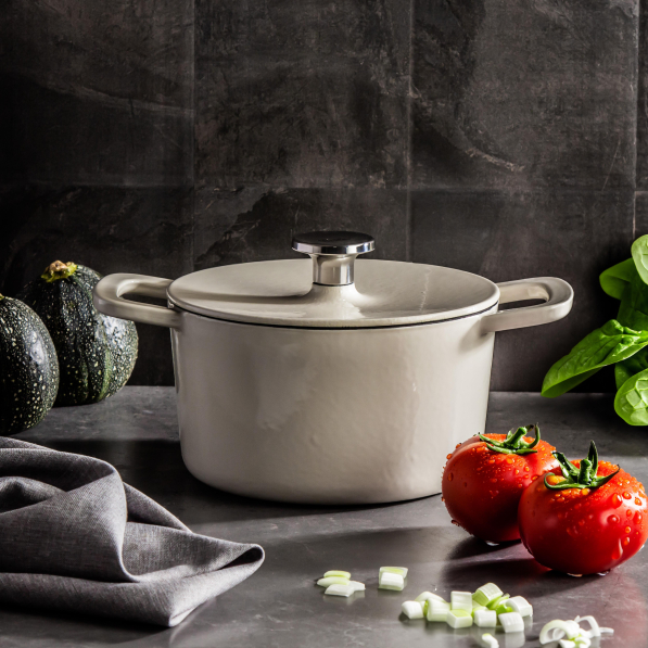 FISSLER Moments - garnek żeliwny z pokrywką