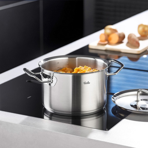 FISSLER Original Profi Collection - zestaw 4 garnków z pokrywkami ze stal nierdzewnej