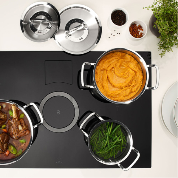 FISSLER Original Profi Collection - zestaw 5 garnków ze stali nierdzewnej z pokrywkami