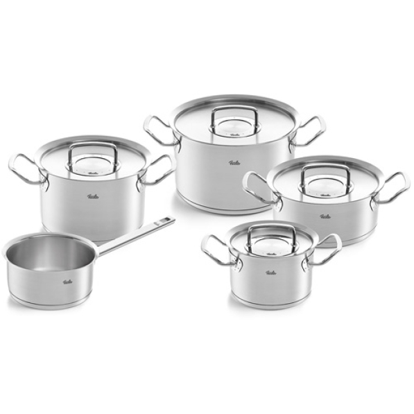 FISSLER Original Profi Collection - zestaw 5 garnków ze stali nierdzewnej z pokrywkami