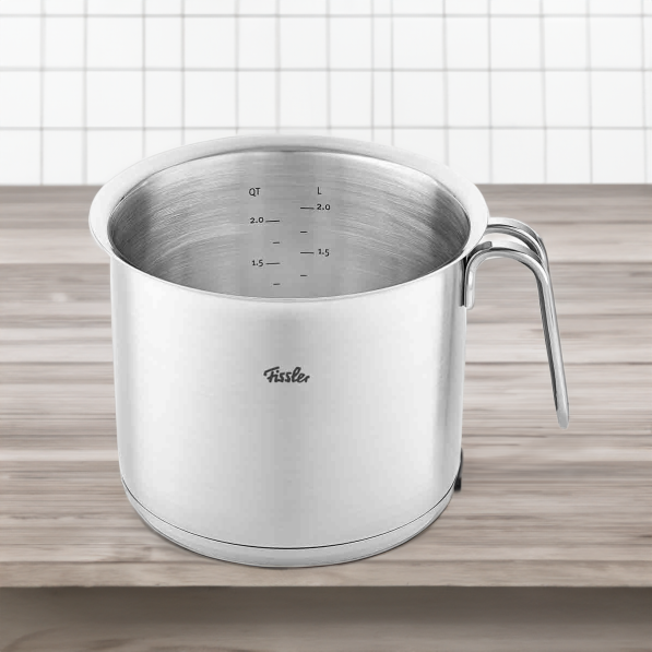 FISSLER Original Profi Collection 2.0 2,6 l – garnek do gotowania mleka ze stali nierdzewnej