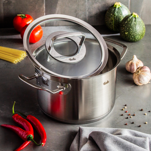 FISSLER Original Profi Collection 4 l - garnek ze stali nierdzewnej z pokrywką