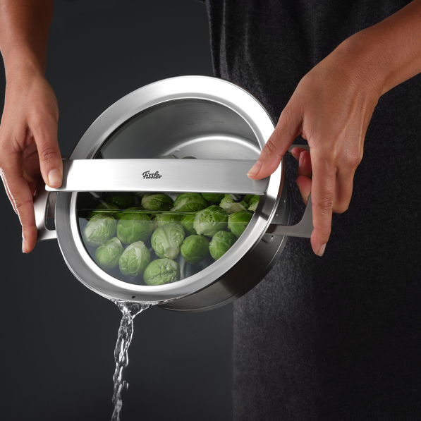 FISSLER Phi 2,3 l - garnek ze stali nierdzewnej z pokrywką