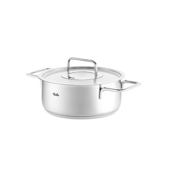 FISSLER Pure Collection 3,9 l - garnek ze stali nierdzewnej z pokrywką