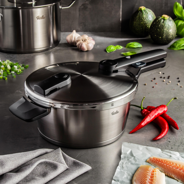 FISSLER Vitaquick Premium 3,5 l - szybkowar ciśnieniowy ze stali nierdzewnej