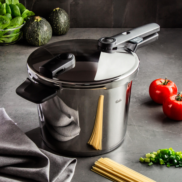 FISSLER Vitaquick Premium 6 l - szybkowar ciśnieniowy ze stali nierdzewnej