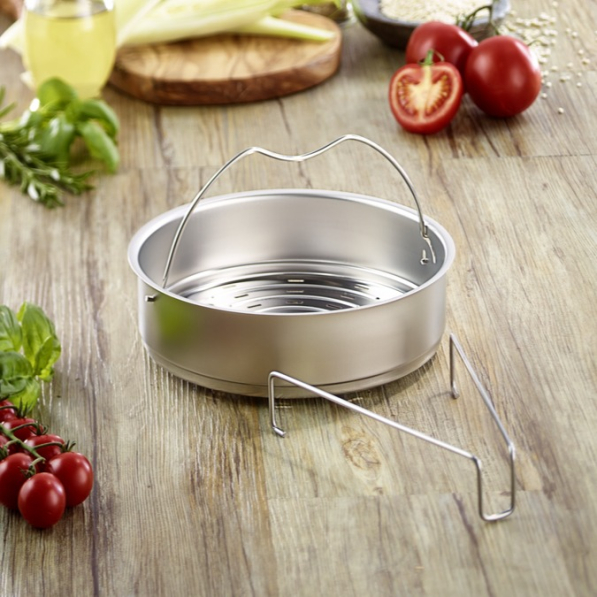 FISSLER Vitavit 18 cm - wkład / sitko do gotowania na parze ze stali nierdzewnej