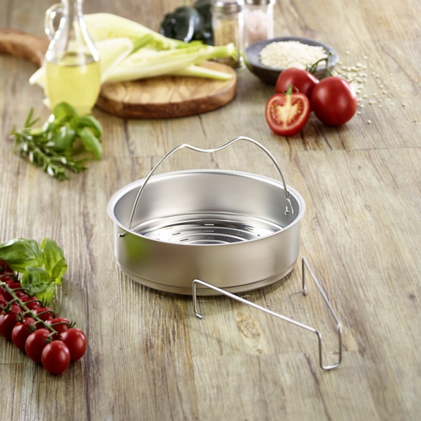 FISSLER Vitavit 26 cm - wkład / sitko do gotowania na parze ze stali nierdzewnej