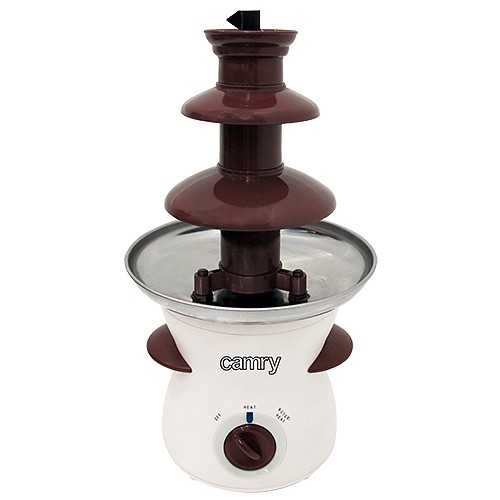 CAMRY Chocco 80 W kremowa - fontanna do czekolady elektryczna plastikowa